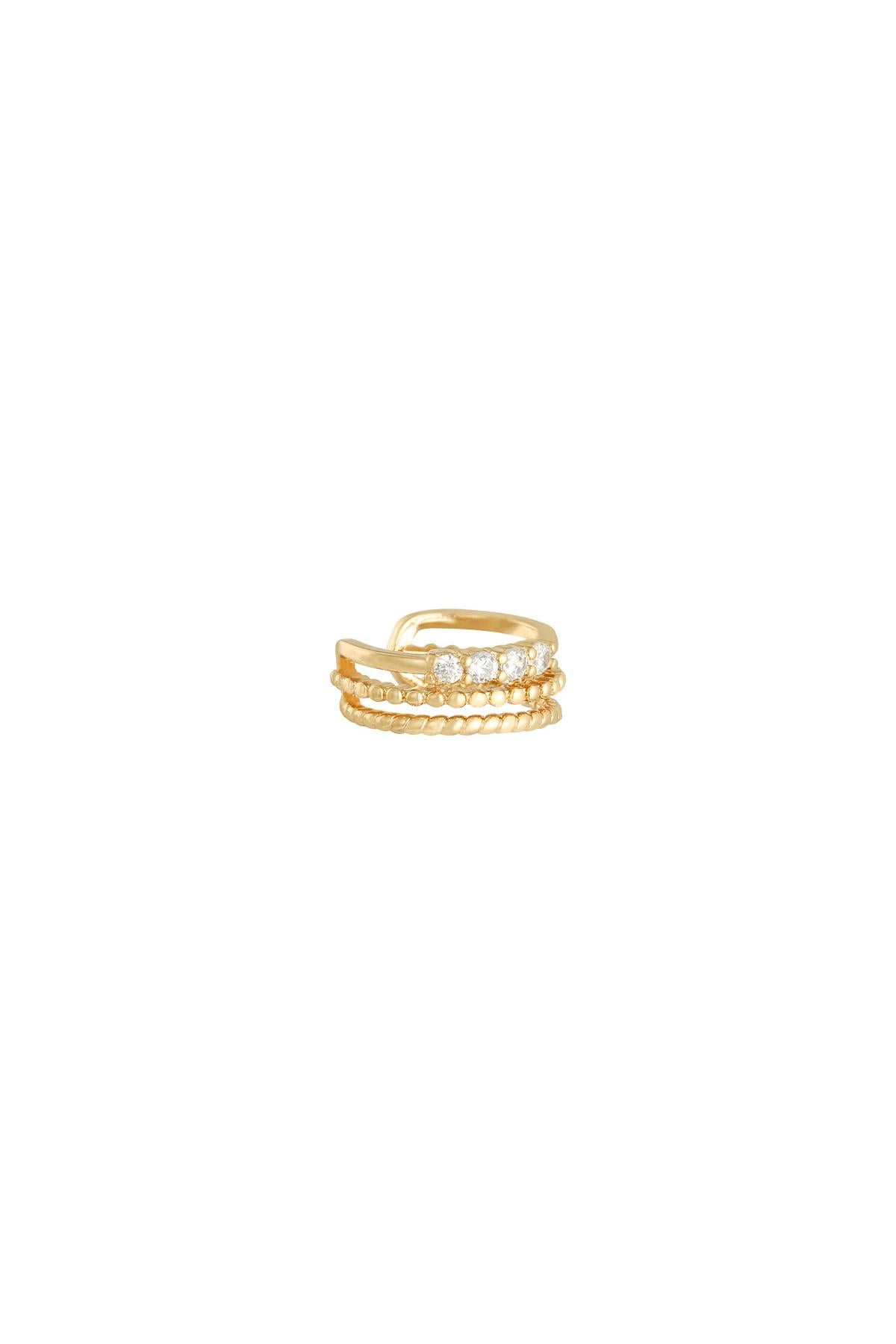Earcuff Royal Gold Color Copper