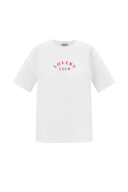 Cotton Women's T-shirt Casual Letters