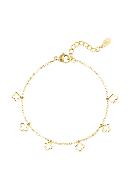 Armband 6 Kleeblätter