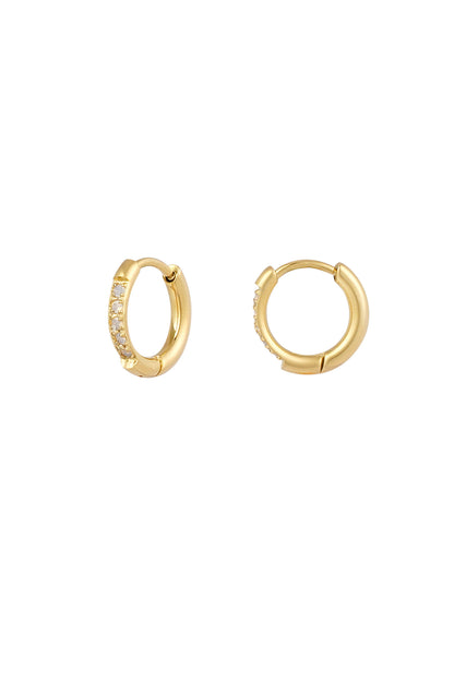 small earrings with stones