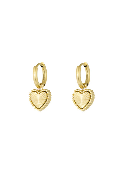 earrings hearts hope