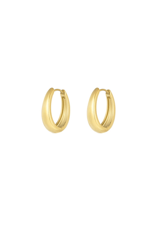 classy hoop earrings