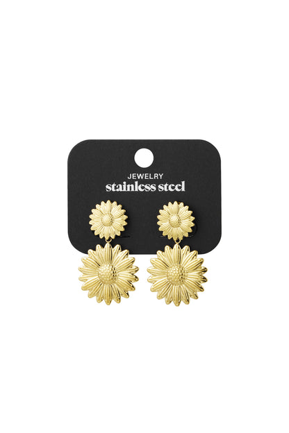 happy sunflower earrings