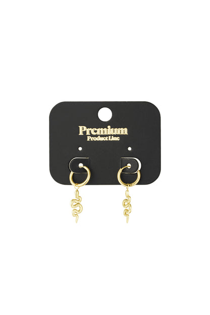 earrings snake soul