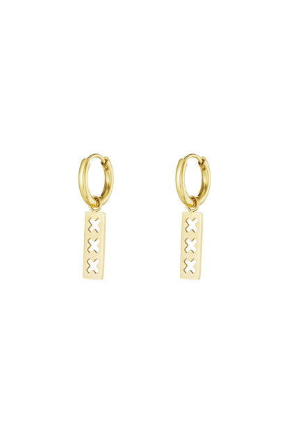 trio x earrings