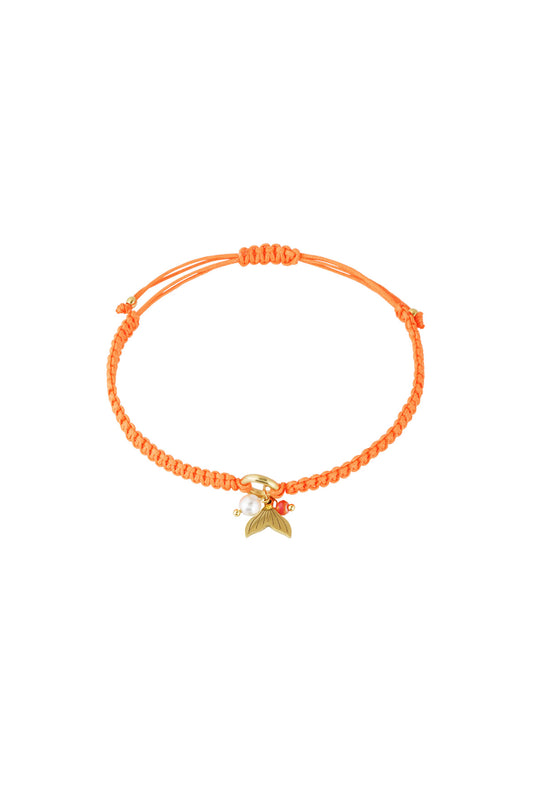 bracelet mermaid wonder - orange & 