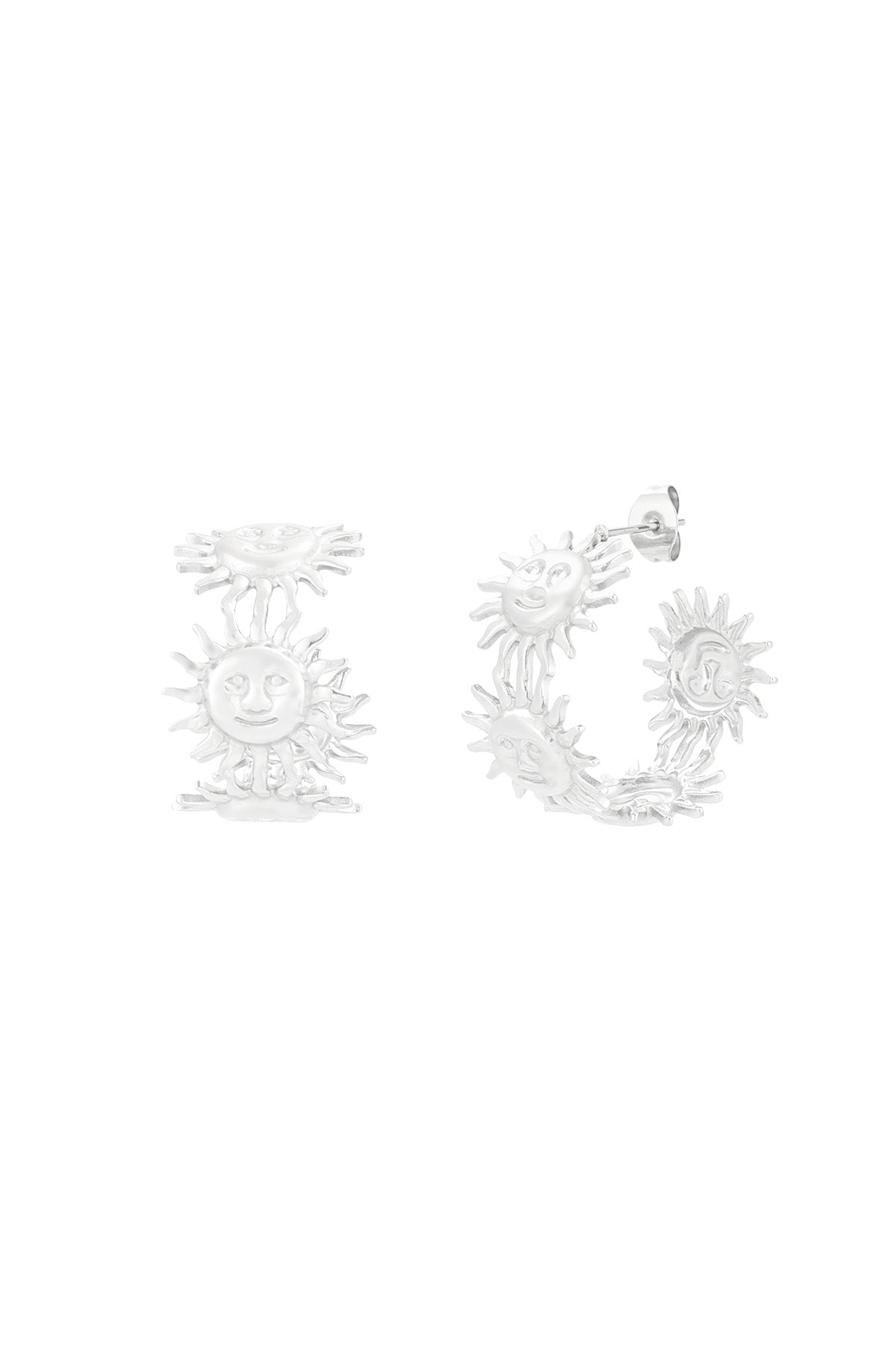 golden rays earrings