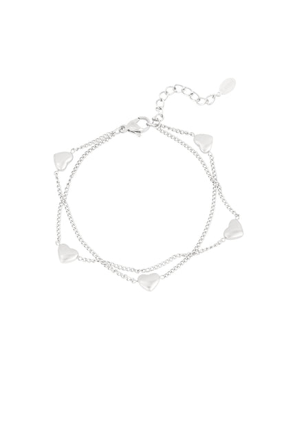 lots of hearts bracelet