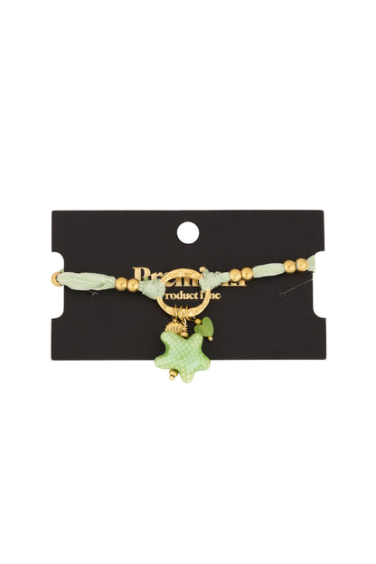 starry bracelet - green & 