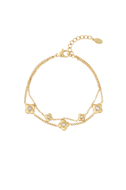 flowery bracelet