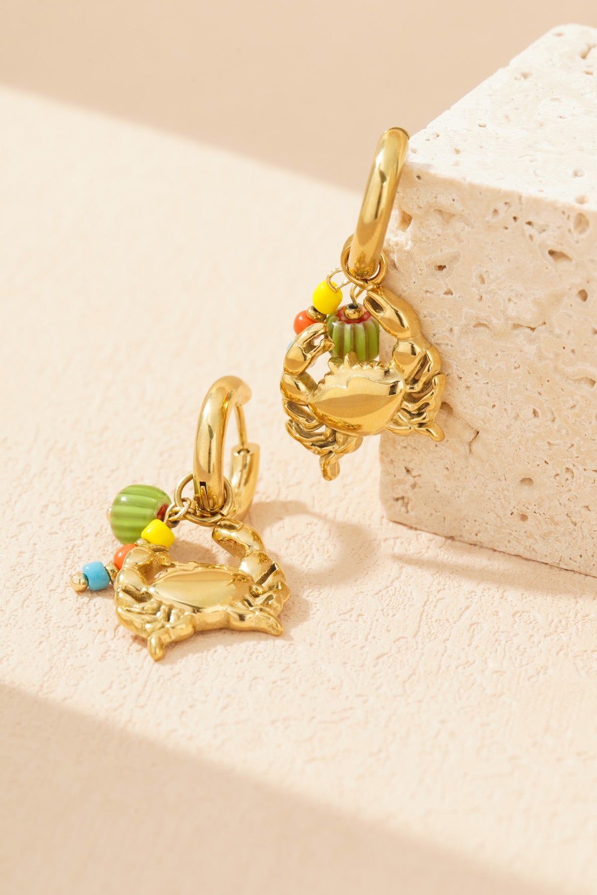 crab earrings