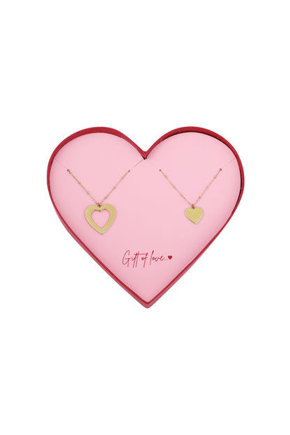 gift of love stainless steel interlinked love bracelets