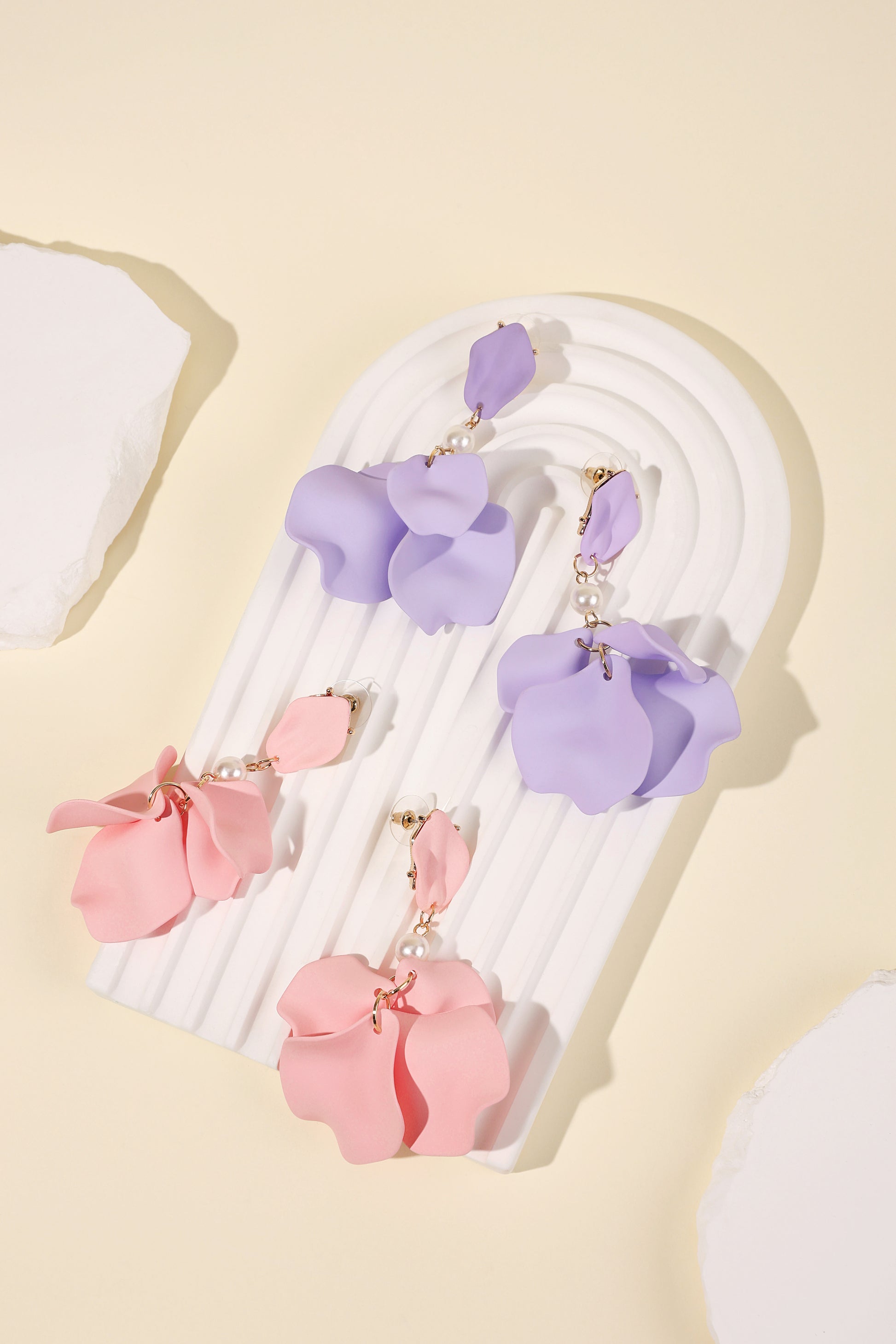 Fuchsia Haze Earrings