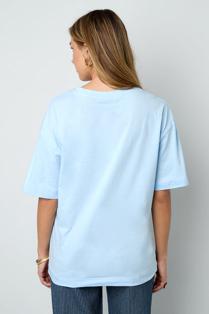 Cotton Knitted Women's T-shirt Casual Animal Print