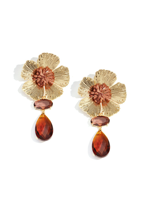 Blooming earrings