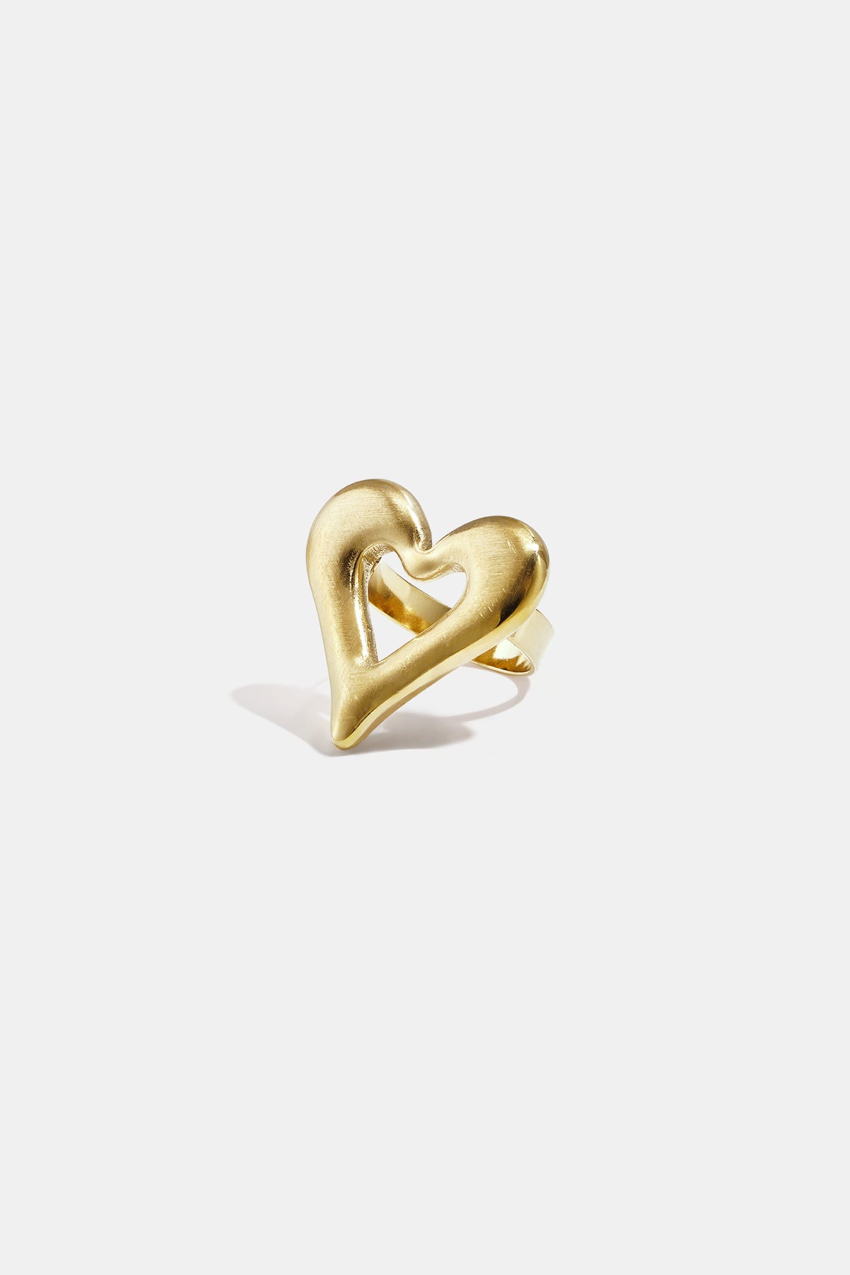 Statement-Ringe, Herz, Casual, Alltag, Schlichte Serie, Damenschmuck