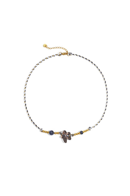 Polyester Beaded Necklaces Flower Casual Daily Simple Series Women's jewelry
