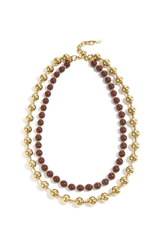 Acrylic Layered Necklaces Beads Casual Daily Simple Series Women's jewelry