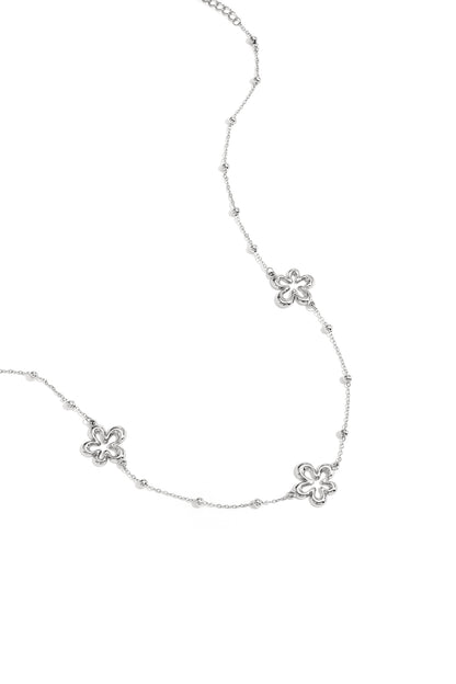 Stainless Steel Pendant necklaces Flower Simple Daily Simple Series Women's jewelry