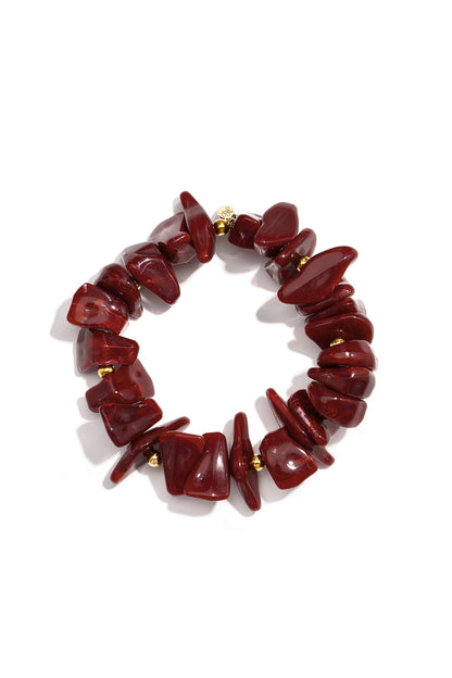 Acryl-Perlenarmbänder, schlichte Alltags-Serie, Damenschmuck