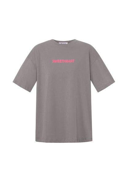 Knitted Women's T-shirt Casual Letters