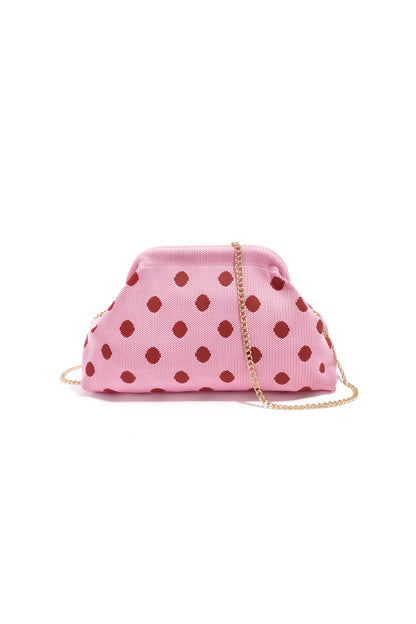 Umhängetaschen aus Polyester mit Polka-Dots