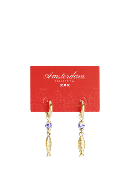 Stainless Steel Dangle Earrings fish Casual Holiday/Beach Simple Series Women's jewelry