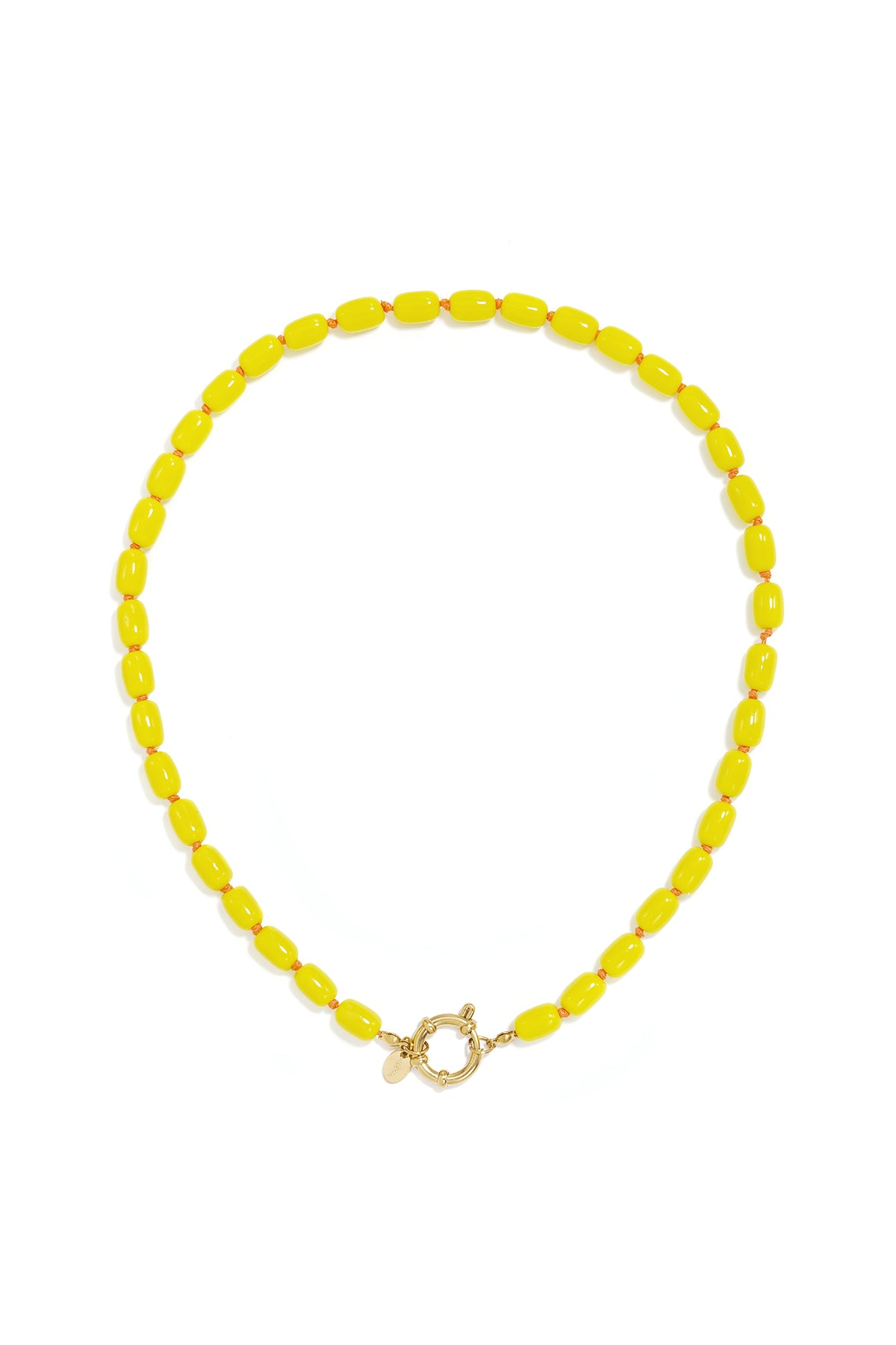 Perlenketten aus Edelstahl, einfarbig, schlichte Alltags-Serie, Damenschmuck