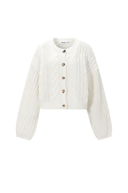 Cable Cardigan