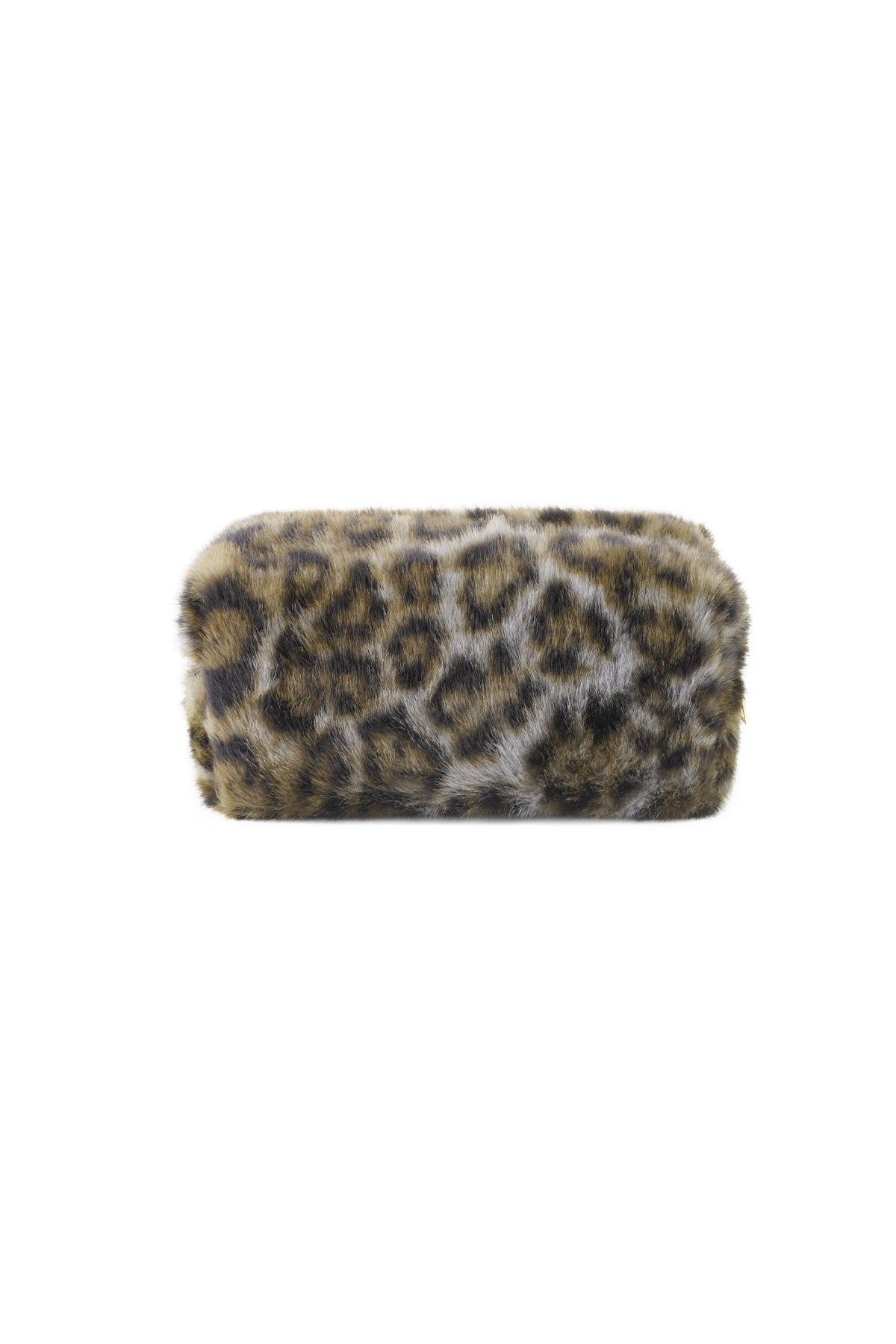 Weiche Kosmetiktasche mit Leopardenmuster