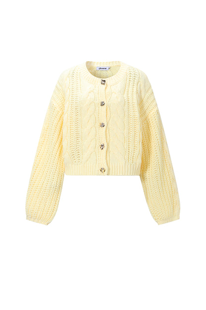 Cable Cardigan