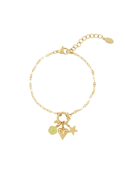 Detailled Flower DIY bracelet