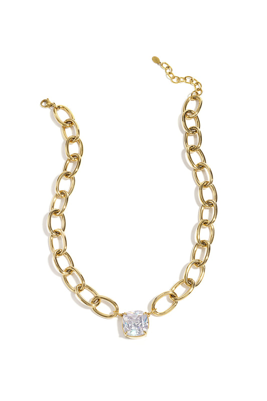 Gliederkette mit auffälligem Anhänger