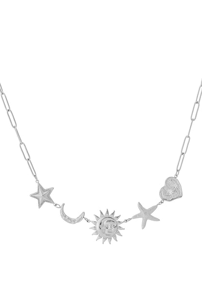 Sun Moon Star Necklace