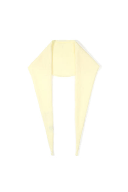 Minimalist Solid Color Triangle Scarf