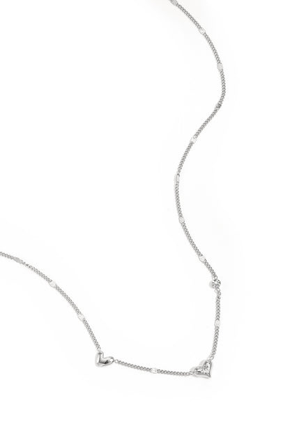 Stainless Steel Pendant necklaces Heart Simple Daily Simple Series Women's jewelry