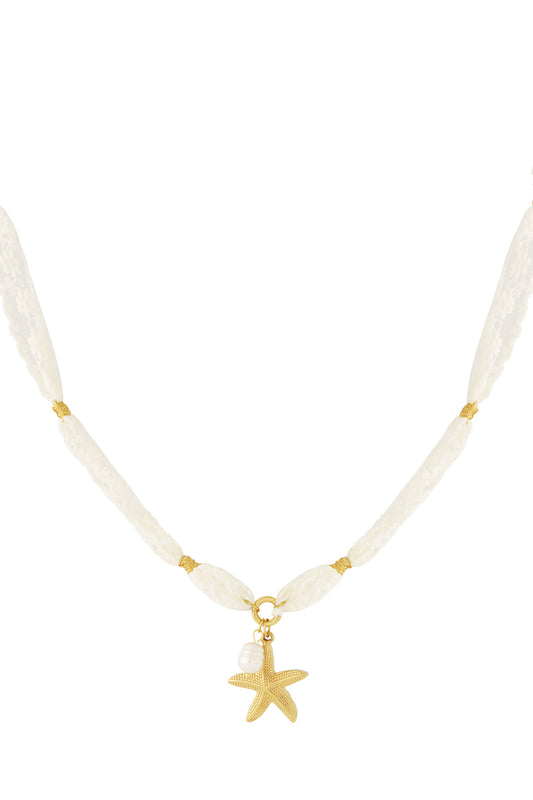 Seastar & Pearl Necklace