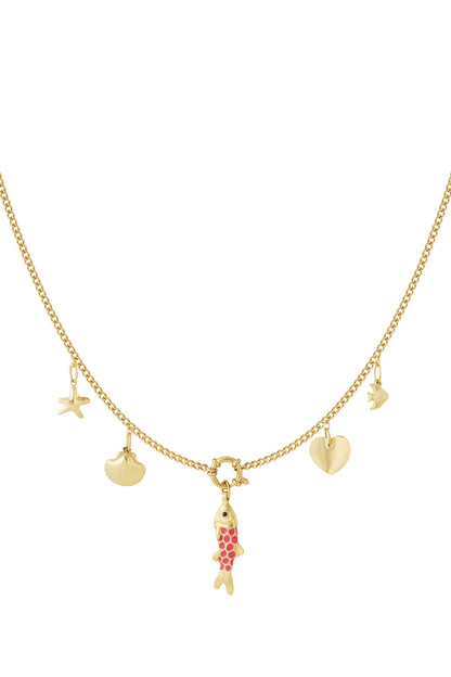 Fish DIY necklace