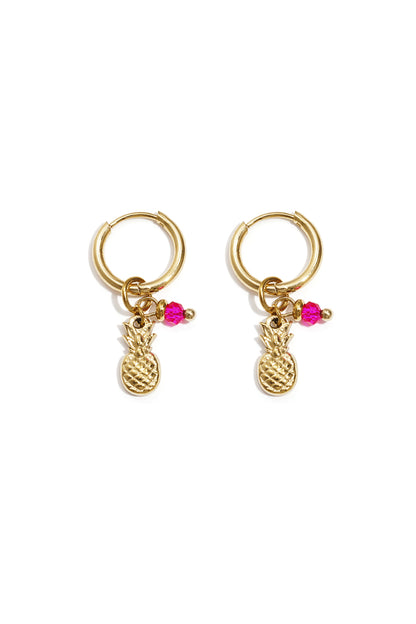 earrings pineapple aura