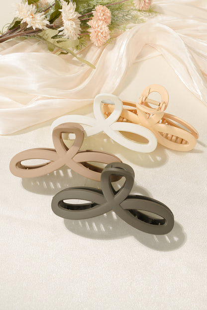 Cute Hair Clip - Black Plastic