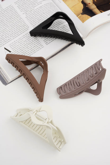 Hair clip matte triangle