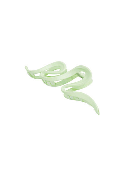 Aesthetic hair clip curl