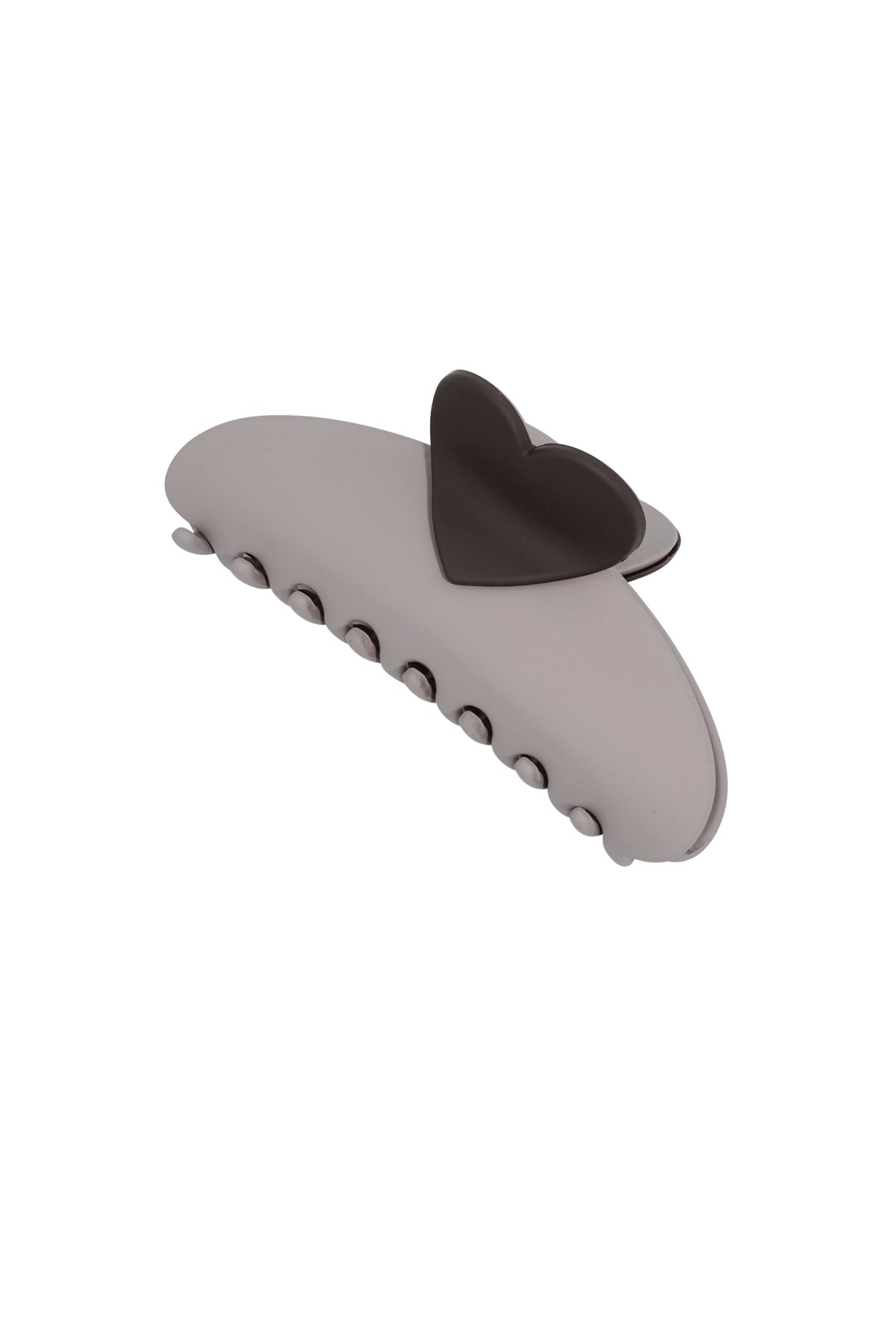 hair clip with heart detail