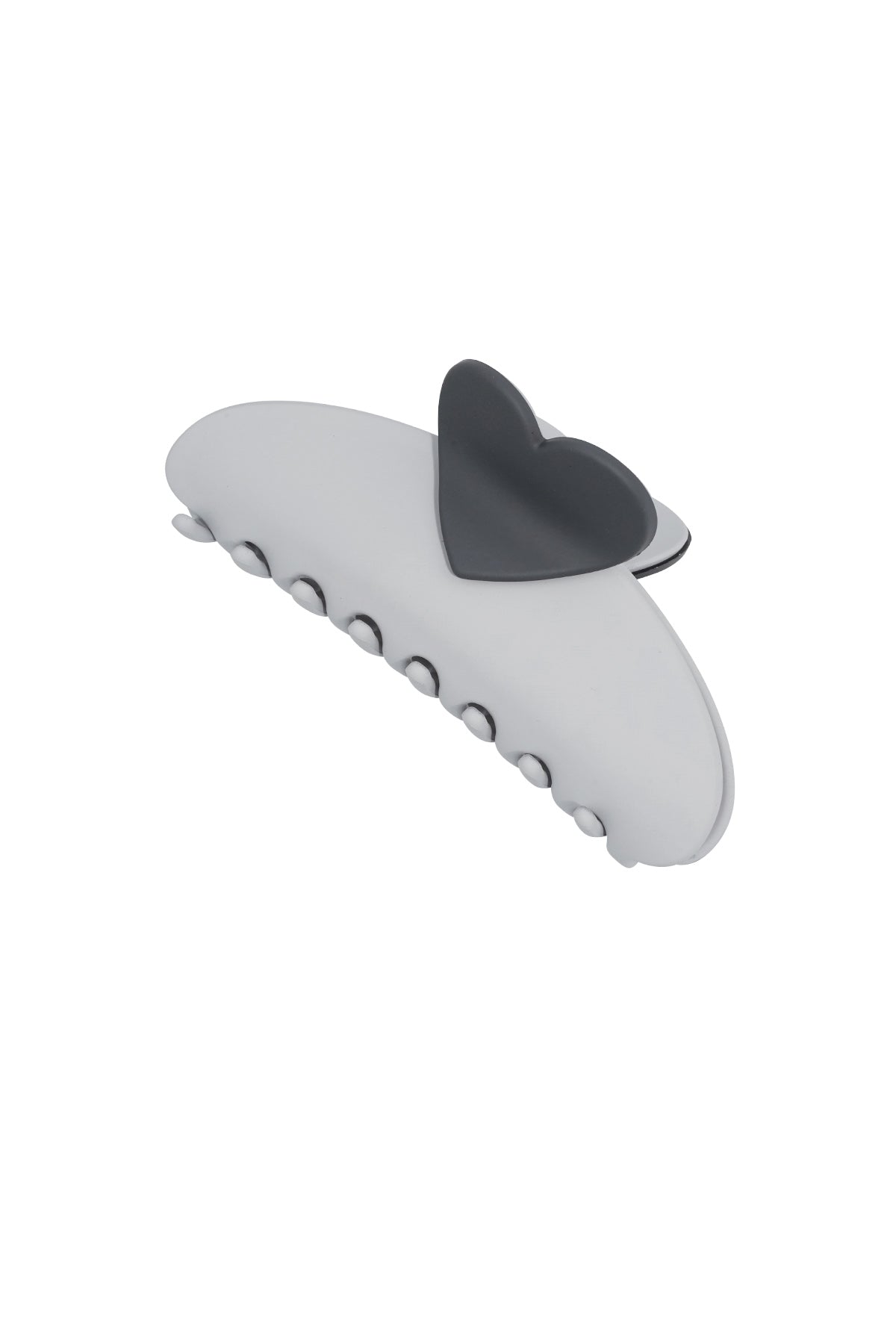 hair clip with heart detail