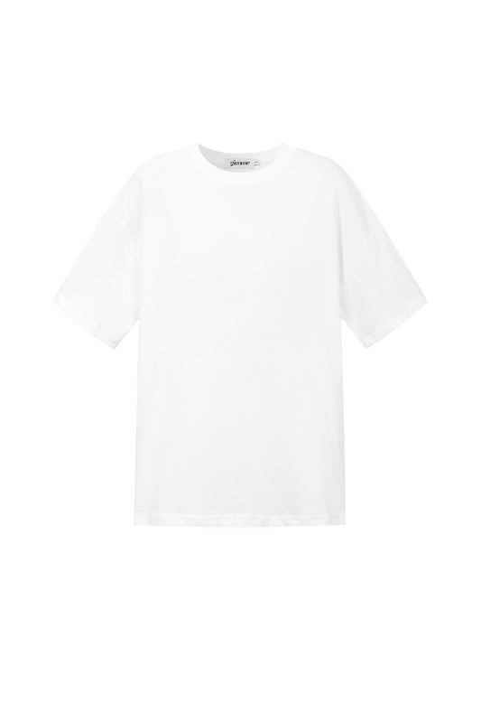 T-Shirt mit Kronen-Cartoonmuster