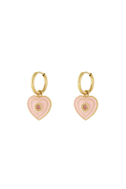Heartfelt charm Earrings