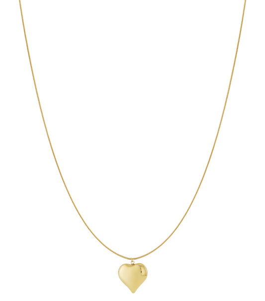 Pregnancy necklace heart