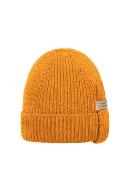 Beanie Yehwang Black Polyester