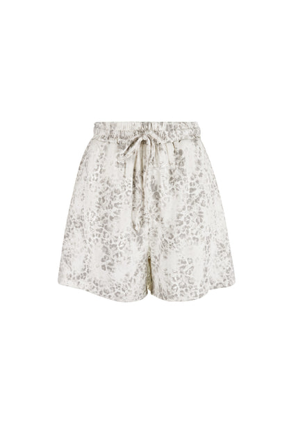 Cotton Women's Shorts Drawstring Elastic Waist