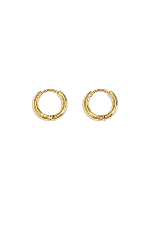 Simple XXS Stainless Steel Hoop Earrings